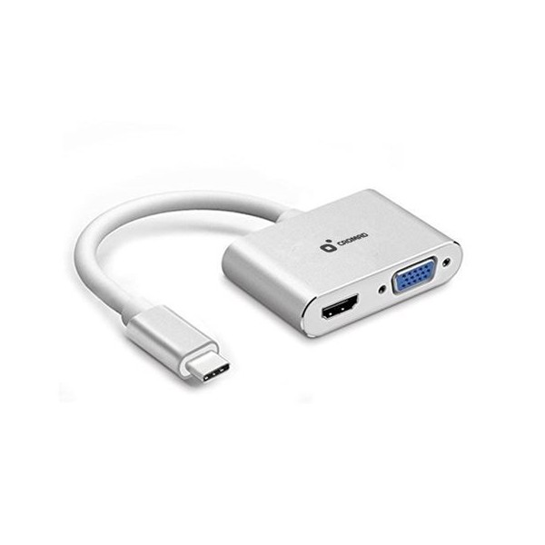 ADAPTADOR TIPO C - HDMI Y VGA CROMAD