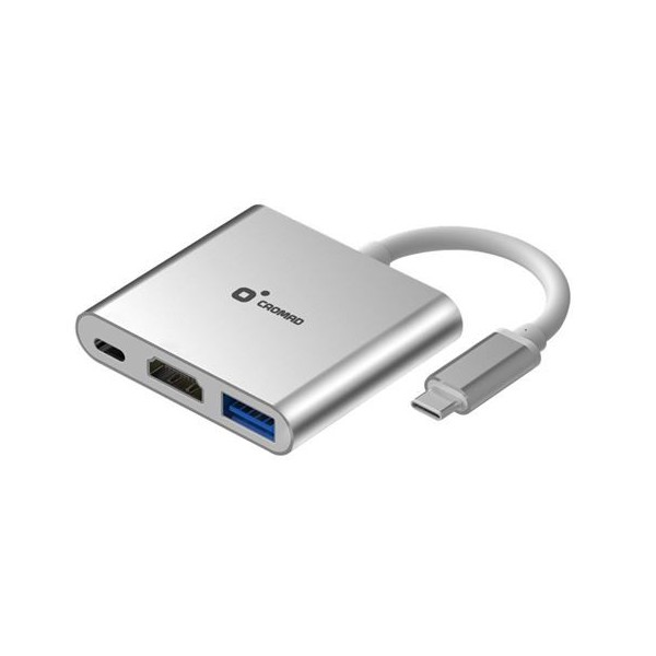 ADAPTADOR TIPO C - USB 3.0, HDMI 4K, TIPO C CROMAD