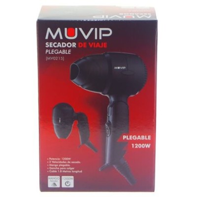 SECADOR DE VIAJE PLEGABLE 1200W MUVIP