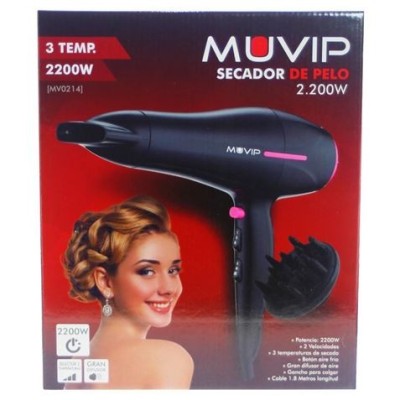 SECADOR DE PELO 2200W MUVIP