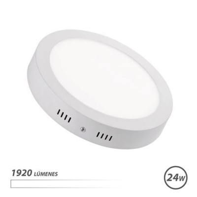 DOWNLIGHT CIRCULAR SOBRE PARED LED 24W LUZ BLANCA ELBAT