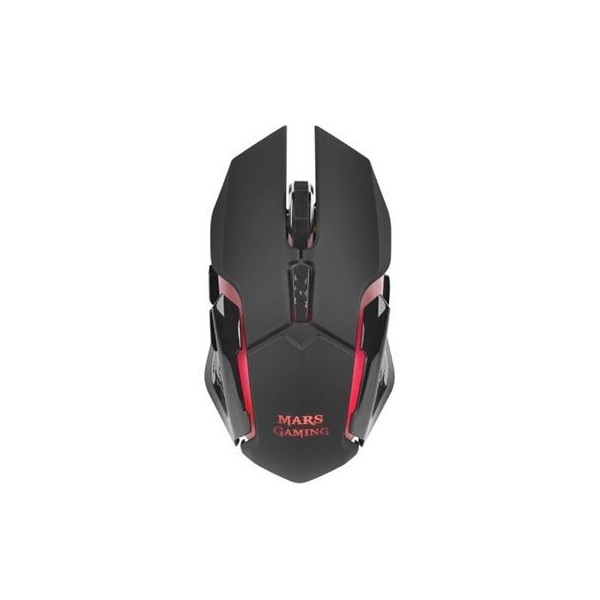 RATON INALÁMBRICO MARS GAMING MMW - DPI 800/1600/3200 - ILUMINACIÓN RGB