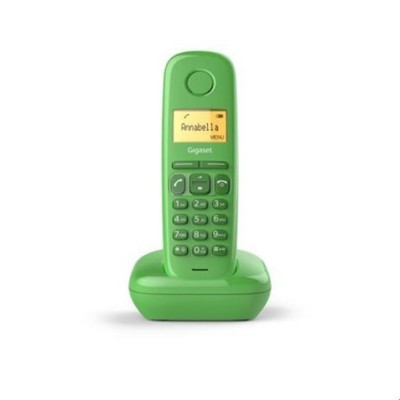 TELÉFONO DECT GIGASET A170 VERDE | LCD 1.5 | FUNCION ALARMA