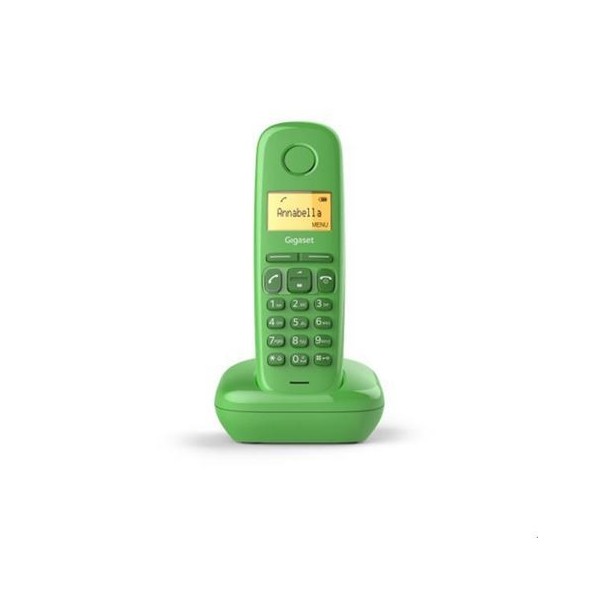 TELÉFONO DECT GIGASET A170 VERDE | LCD 1.5 | FUNCION ALARMA