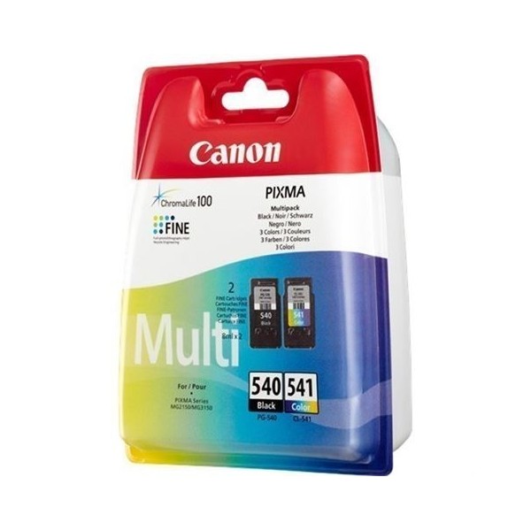 PACK CARTUCHO NEGRO + COLOR PG-540 / CL-541 CANON