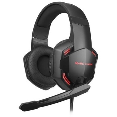 AURICULARES MARS GAMING MHXPRO71 | 7.1 SUPERBASS | MICRO PLEGABLE | LED