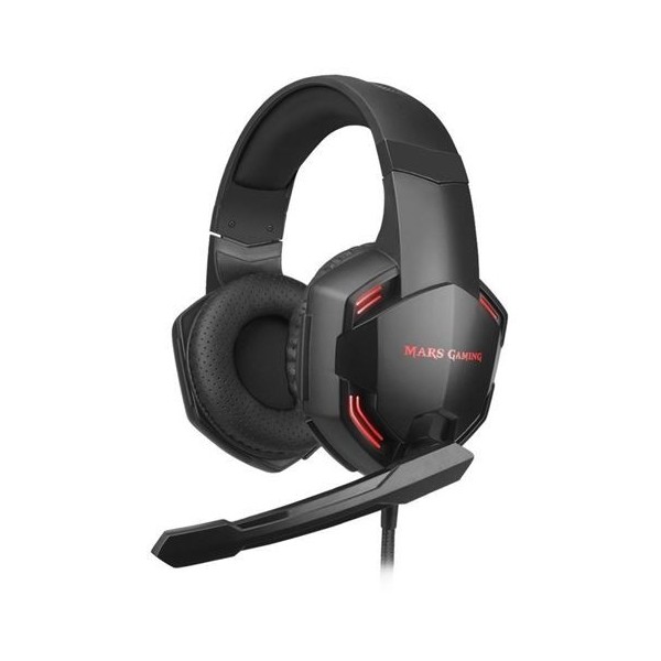 AURICULARES MARS GAMING MHXPRO71 | 7.1 SUPERBASS | MICRO PLEGABLE | LED