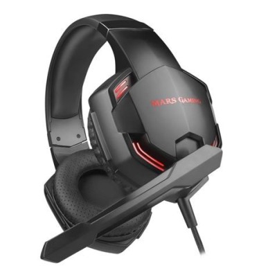 AURICULARES MARS GAMING MHXPRO71 | 7.1 SUPERBASS | MICRO PLEGABLE | LED