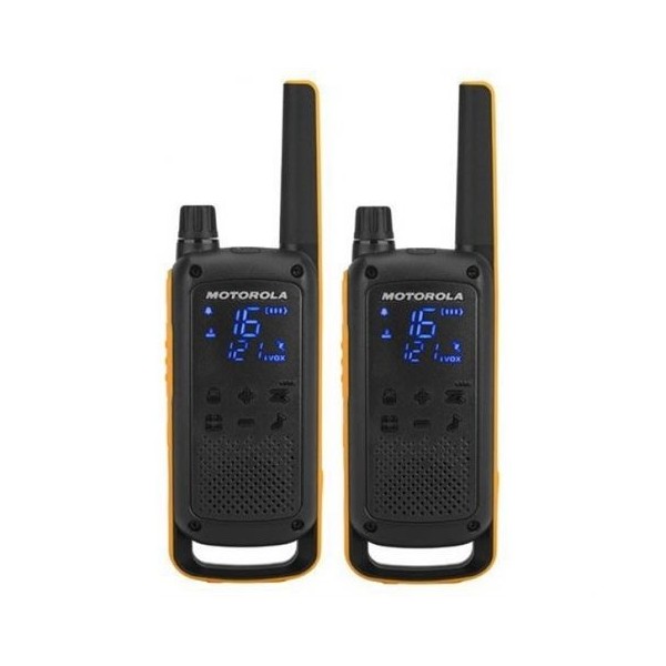 PACK 2 WALKIE-TALKIE MOTOROLA TLKR-T82EXTREME NEGRO