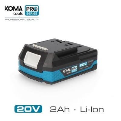 BATERIA LITIO 20V 2.0AH KOMA TOOLS PRO SERIES EDM