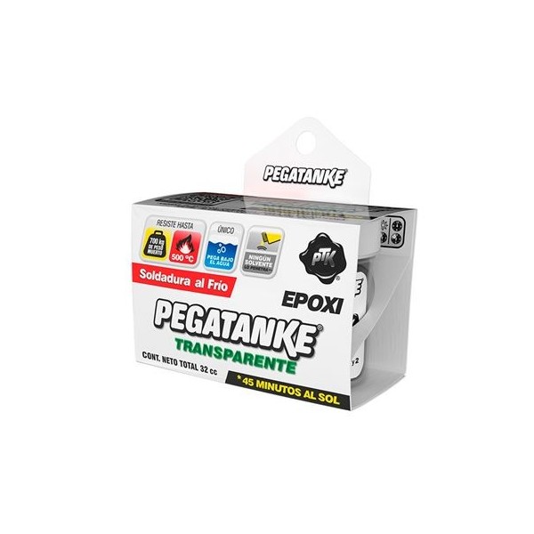 PEGATANKE EPOXICO CLASICO TRANSPARENTE 32GR