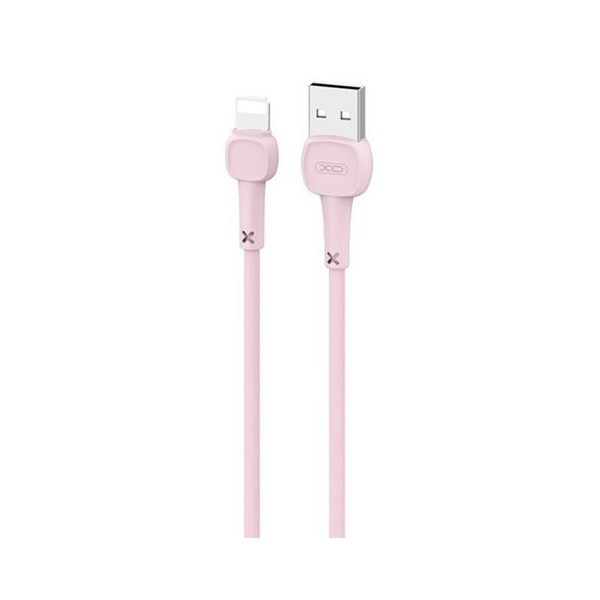 CABLE NB132 CARGA RAPIDA USB - LIGHTNING | 2A | 1 METRO | ROSA XO