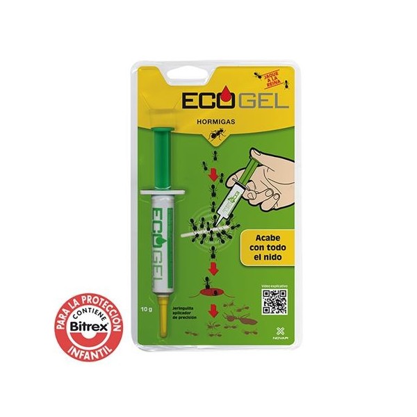 ECOGEL HORMIGAS 10GR. JERINGA