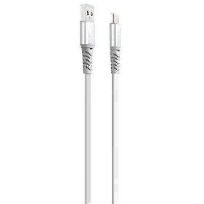 CABLE NB154 CARGA RAPIDA USB - LIGHTNING | 2A | 1 METRO | PLATA XO