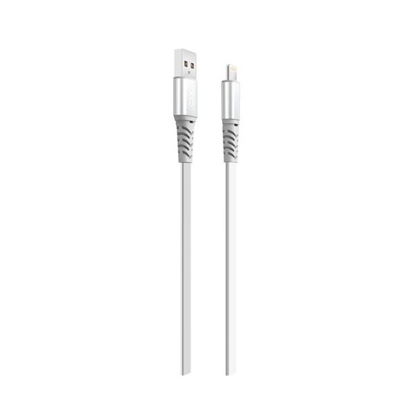 CABLE NB154 CARGA RAPIDA USB - LIGHTNING | 2A | 1 METRO | PLATA XO