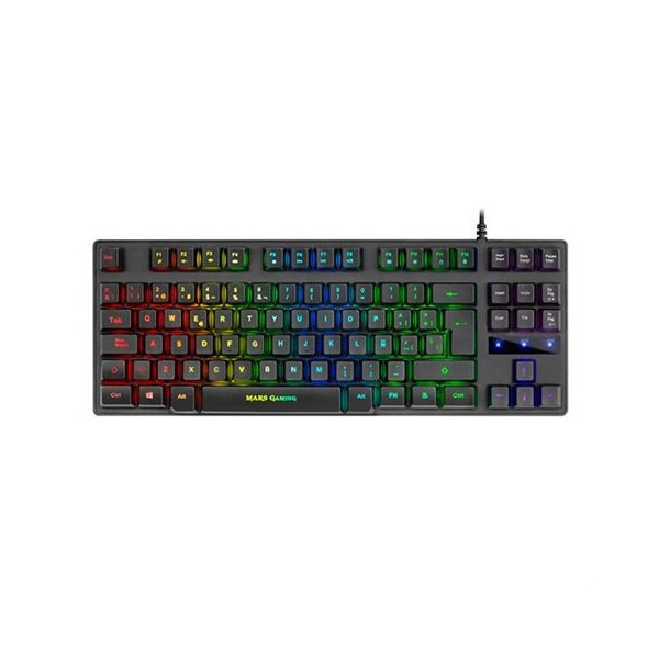 TECLADO H-MECANICO COMPACTO TKL MARS GAMING MKTKL SWITCH RED MARS GAMING