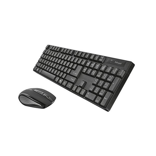 KIT TECLADO+RATON INALAMBRICO TRUST XIMO