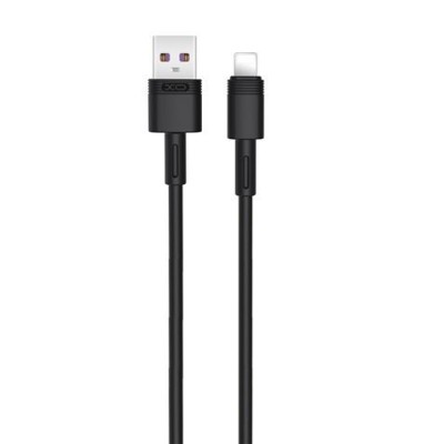 CABLE NBQ166 CARGA RAPIDA USB - LIGHTNING | 5A | 1 METRO | NEGRO XO