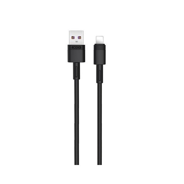 CABLE NBQ166 CARGA RAPIDA USB - LIGHTNING | 5A | 1 METRO | NEGRO XO