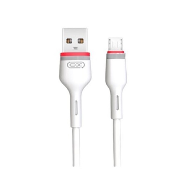 CABLE NBP171 CARGA RAPIDA USB - MICRO USB | 2.4A | 1 METRO | BLANCO XO