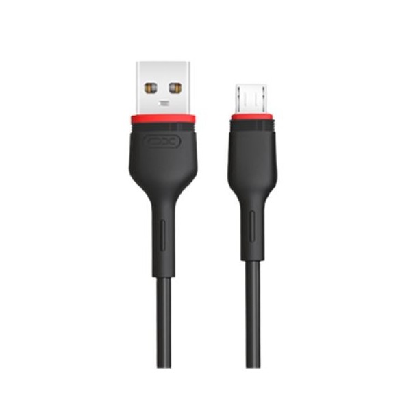 CABLE NBP171 CARGA RAPIDA USB - MICRO USB | 2.4A | 1 METRO | NEGRO XO