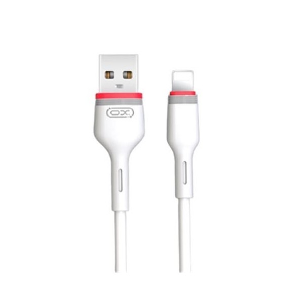 CABLE NBP171 CARGA RAPIDA USB - LIGHTNING | 2.4A | 1 METRO | BLANCO XO