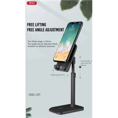 SOPORTE MESA C57 SMARTPHONE HASTA 6.9 NEGRO XO