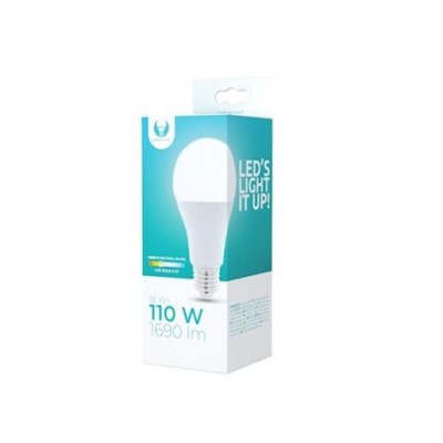 BOMBILLA LED A65 | 18W | 1680LM | E27 | LUZ BLANCA | FOREVER