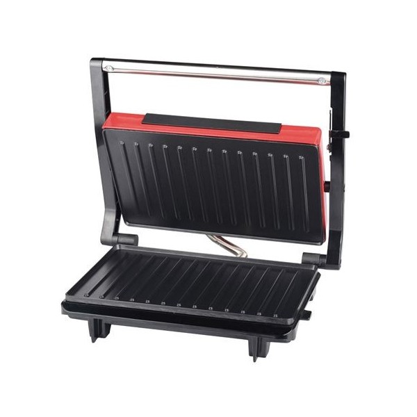 SANDWICHERA INOX GRILL 750W ROJA MUVIP