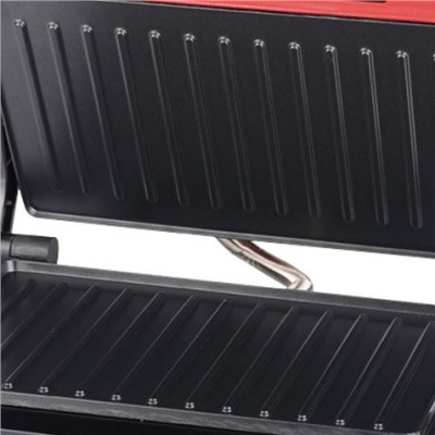 SANDWICHERA INOX GRILL 750W ROJA MUVIP