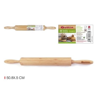 RODILLO AMASADOR DE BAMBU 50X5CM QUTTIN