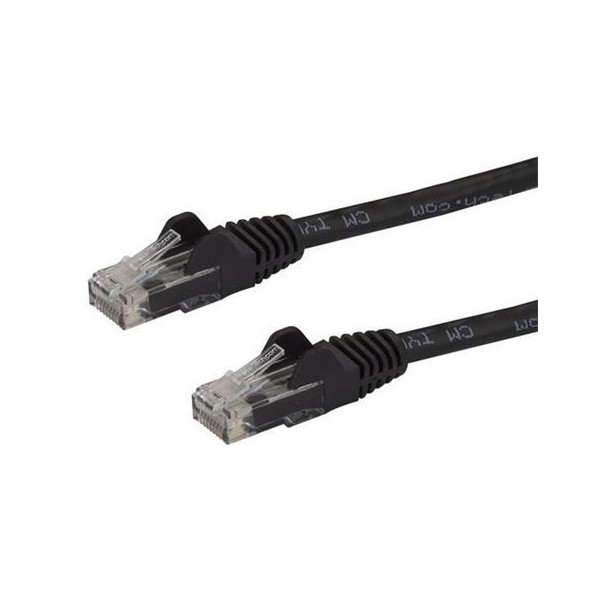 Cable Cromad de red UTP CAT 6 1M Negro 100% COBRE