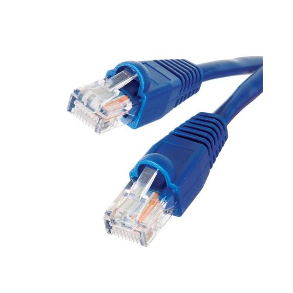 Cable Cromad de red UTP CAT 6 2M Azul 100% COBRE