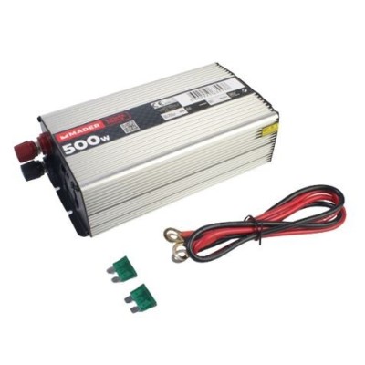 INVERSOR DE CORRIENTE 500W. 12V. MADER