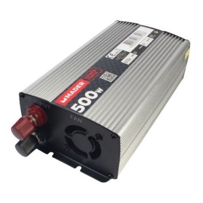 INVERSOR DE CORRIENTE 500W. 12V. MADER