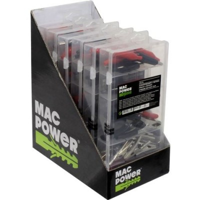 JUEGO 28 PCS PINZAS PARA BATERIAS MAC POWER