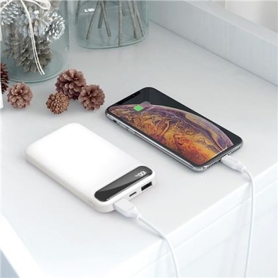 POWERBANK PR135 10000MAH | LCD | 2A | NEGRA XO