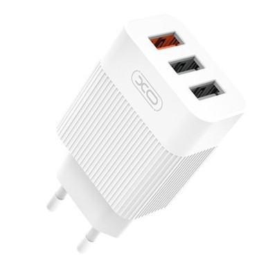 CARGADOR DE CORRIENTE L72 18W QUICK CHARGE 3.0 | 3 X USB XO