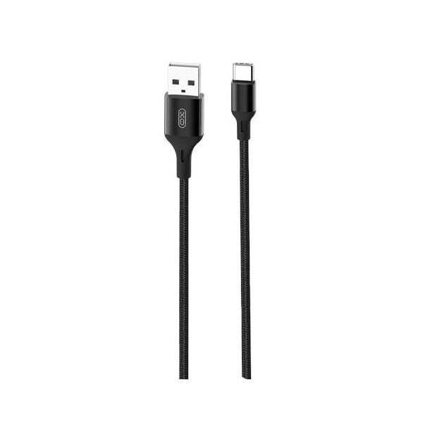 CABLE NB143 CORDON USB - TIPO C | 2.4A | 2 MTR | NEGRO XO