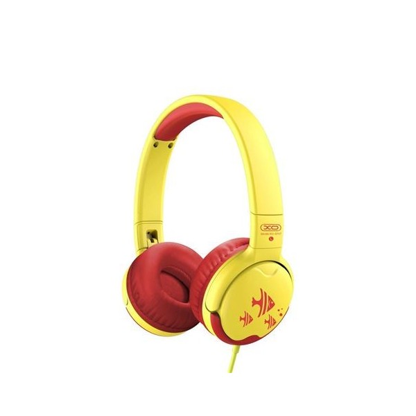 AURICULARES KIDS EP47 ROJO/AMARILLO XO