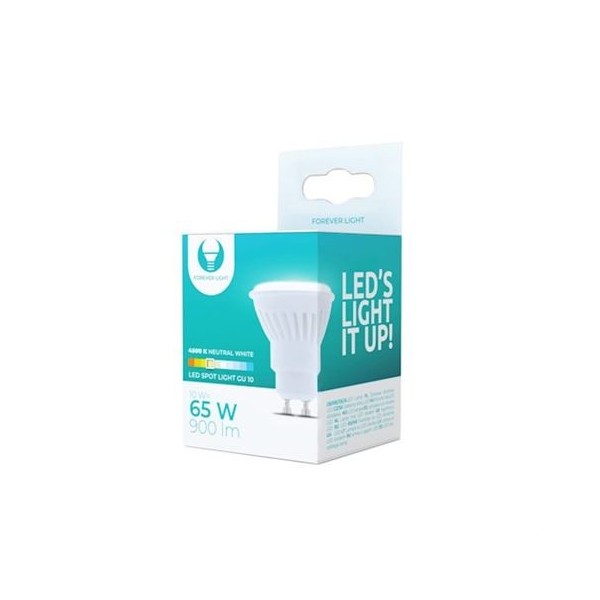 BOMBILLA LED GU10 | 10W | 900LUM | LUZ BLANCA | FOREVER