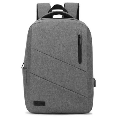 MOCHILA PARA PORTATILES HASTA 15.6 CITY BACKPACK CON USB SUBBLIM GRIS