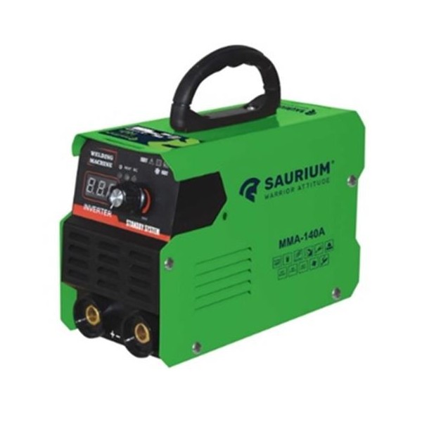 SOLDADOR INVERTER ELECTRODOS 140 AMP SAURIUM