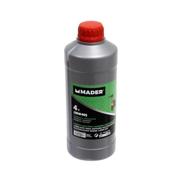 LUBRICANTE SINTÉTICO 4T 10W40. 1L MADER