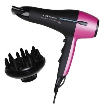 SECADOR DE PELO 2200W NEGRO / LILA SE-2320 ORBEGOZO