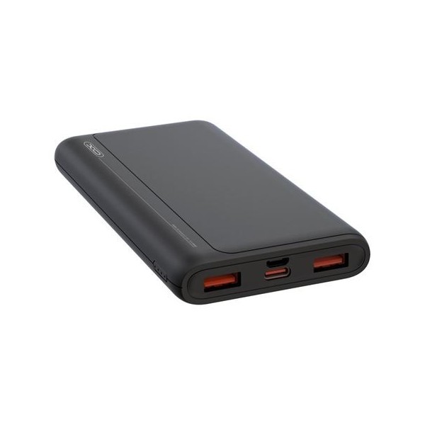 POWERBANK PR126 10000MAH | USB + TIPO C | NEGRA XO