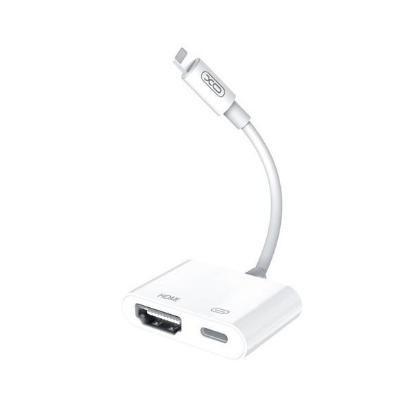 ADAPTADOR HUB005 LIGHTNING - HDMI Y TIPO C XO