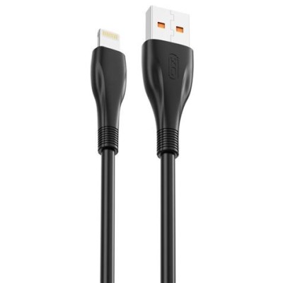 CABLE NB185 CARGA RAPIDA USB - LIGHTNING | 6A | 1 METRO | NEGRO XO