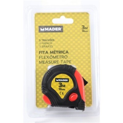 FLEXOMETRO, 3 Mtrs.X 16 mm. MADER